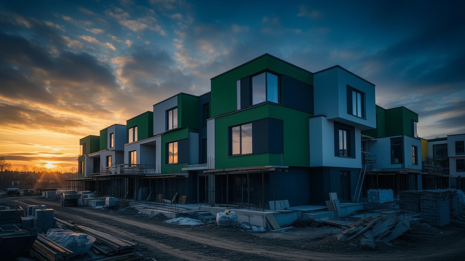 Modern construction by IMORGON
